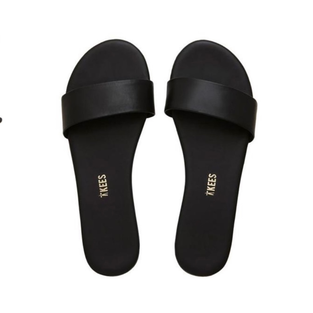 Slim slide sandals